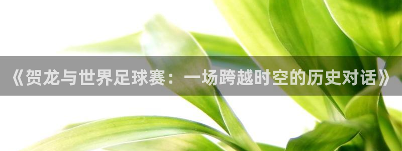 178直播体育赛事直播在线观看：《贺龙与世界足球赛：一场跨越时空的历史对话》